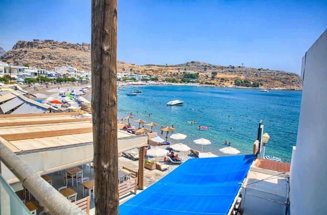 Despinas Seafront Apartments,شاراكي المظهر الخارجي الصورة